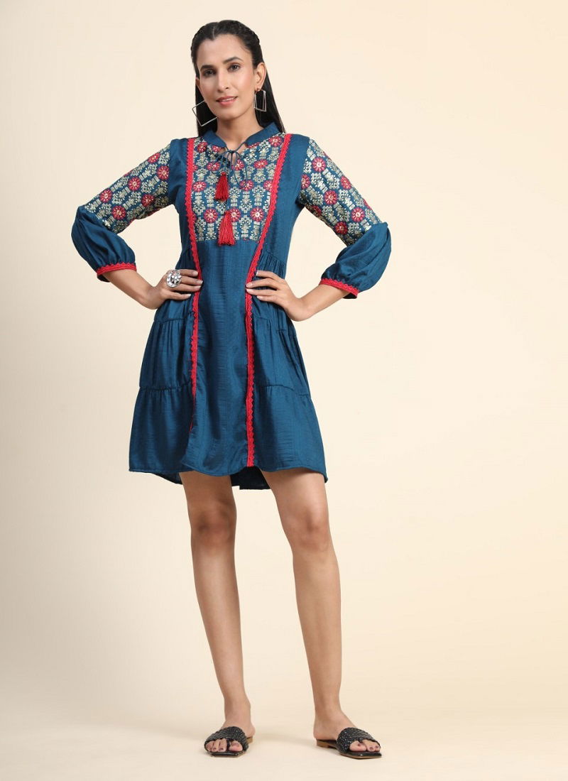 Growish Catina 1 Party Wear Tunic Style Wholesale Designer Kurtis
